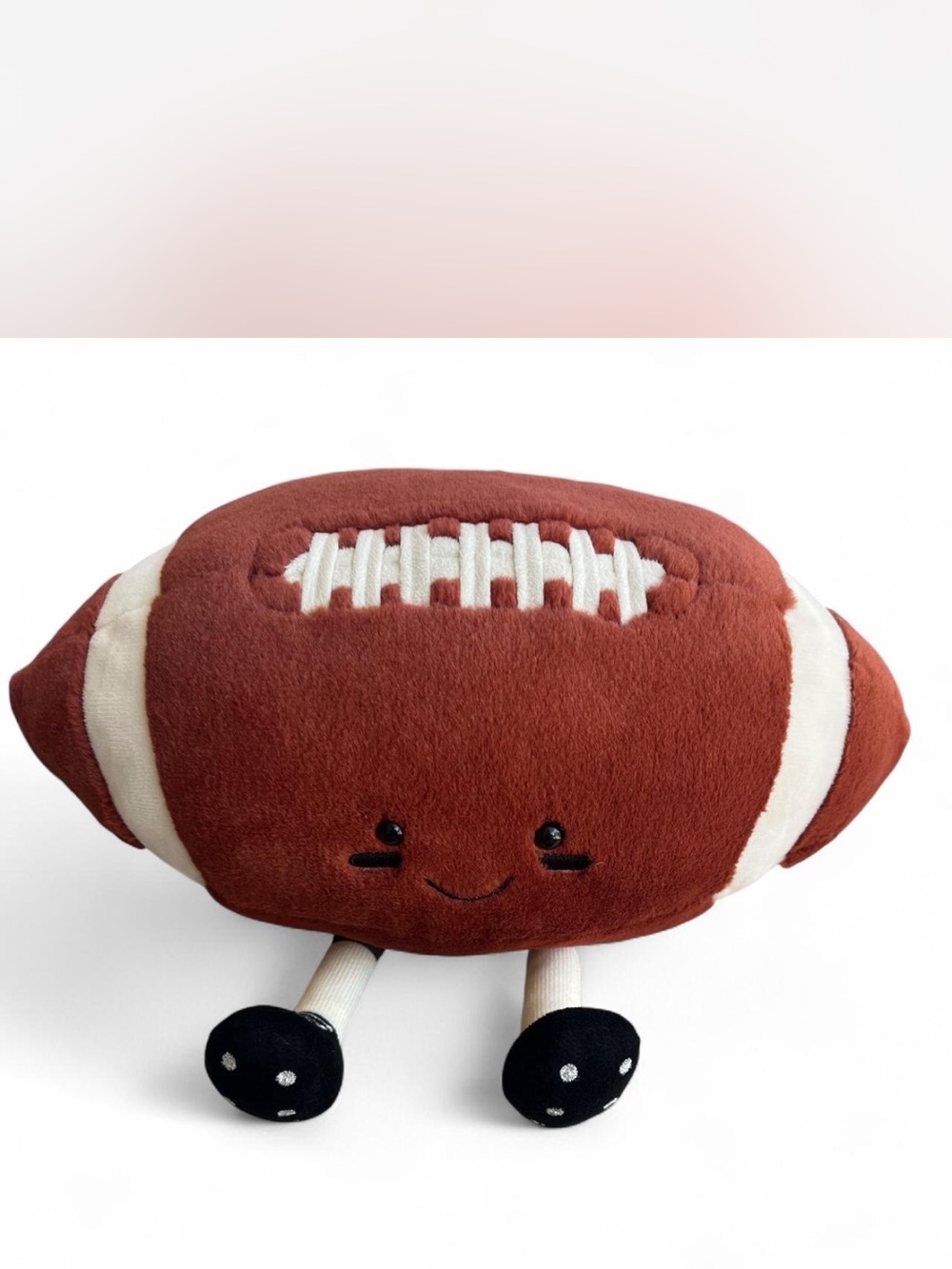 Authentic Jellycat Amuseables Sports Football rare retired RARE